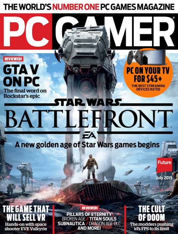 07. PC Gamer USA   July 2015 cover